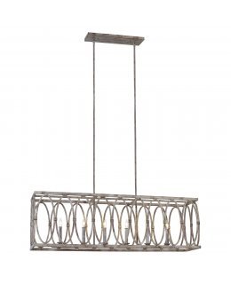 Feiss  F3224-6DA  Patrice Linear Pendant 